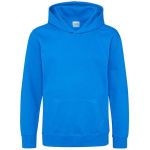 Kinder-Sweatshirt Just Hoods Kids' Hoodie AWJH001J Saphirblau