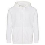Kapuzenpullover mit Kapuze Just Hoods Zoodie AWJH050 Arktisweiß