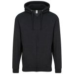 Kapuzenpullover mit Kapuze Just Hoods Zoodie AWJH050 schwarzer Rauch