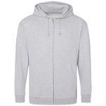 Just Hoods Zoodie AWJH050 grau meliert Kapuzenpullover