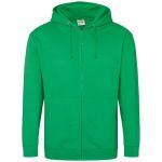 Just Hoods Zoodie Hoodie AWJH050 Kelly Green