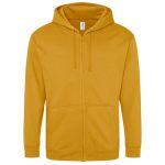 Just Hoods Zoodie AWJH050 senffarbener Kapuzenpullover