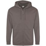 Just Hoods Zoodie AWJH050 stahlgrauer Kapuzenpullover