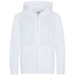 Kinder-Sweatshirt mit Kapuze Just Hoods Kids Zoodie AWJH0050J Arktisweiß