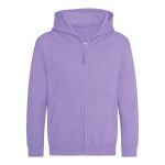 Kinder-Kapuzenpullover Just Hoods Kids Zoodie AWJH0050J digital lavendel