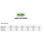 Kinder-Sweatshirt mit Kapuze Just Hoods Kids Zoodie AWJH0050J tiefschwarz