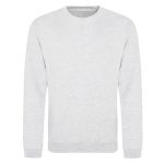 Kapuzenpullover Just Hoods AWDis Sweat AWJH030 Asche meliert