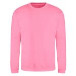 Sweatshirt Just Hoods AWDis Sweat AWJH030 Zuckerwatte rosa