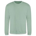 Sweatshirt Just Hoods AWDis Sweat AWJH030 staubiges Grün