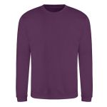 Sweatshirt Just Hoods AWDis Sweat AWJH030 Pflaume