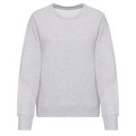 Damen-Sweatshirt Just Hoods Women's AWDis Sweat AWJH030F grau meliert