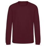 Kinder-Sweatshirt Just Hoods Kids´ AWDis Sweat AWJH030J burgunderrot