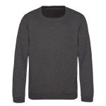 Kinder-Sweatshirt Just Hoods Kids´ AWDis Sweat AWJH030J anthrazit meliert