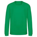 Kinder-Sweatshirt Just Hoods Kids´ AWDis Sweat AWJH030J Kelly Green