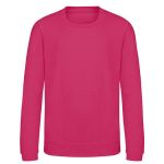 Kinder-Sweatshirt Just Hoods Kids' AWDis Sweat AWJH030J in Pink
