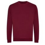 Just Hoods Organic Sweat AWJH230 burgunderfarbenes Sweatshirt