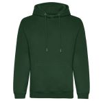 Just Hoods Organic Hoodie AWJH201 flaschengrün