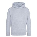 Just Hoods Bio-Hoodie für Kinder AWJH201J grau meliert