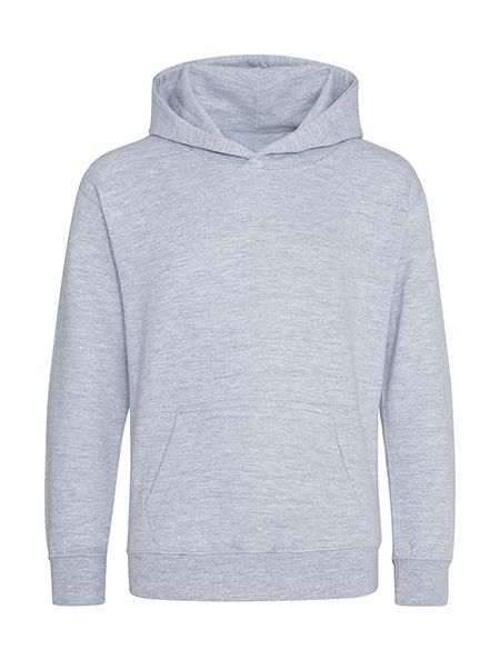 Just Hoods Bio-Hoodie für Kinder AWJH201J Arktisweiß