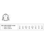 Weißes Herren-Sweatshirt King Hooded 01.U02K