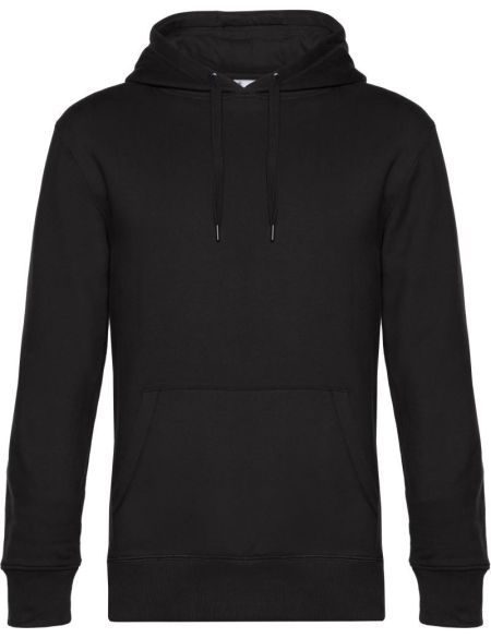 Herren-Kapuzensweatshirt King Hooded 01.U02K¨Schwarz pur