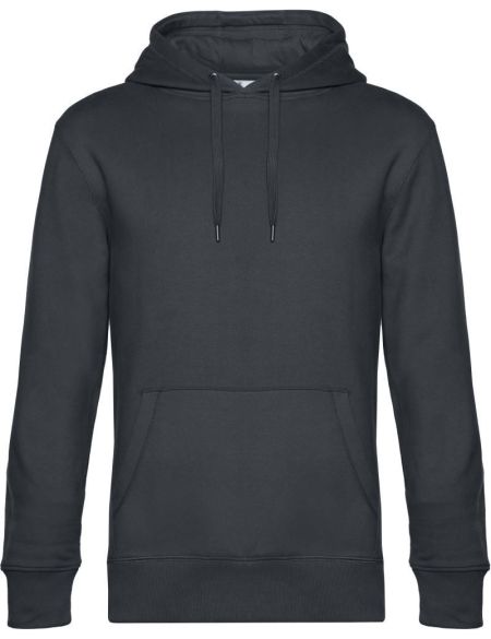 King Hooded 01.U02K Asphalt Herren-Sweatshirt