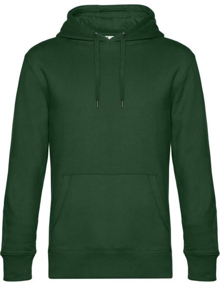King Hooded 01.U02K flaschengrünes Herren-Sweatshirt