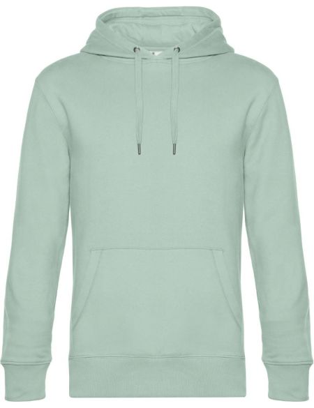 King Hooded 01.U02K Aquagrünes Herren-Sweatshirt