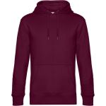 King Hooded 01.U02K Herren-Sweatshirt in dunkler Kirsche