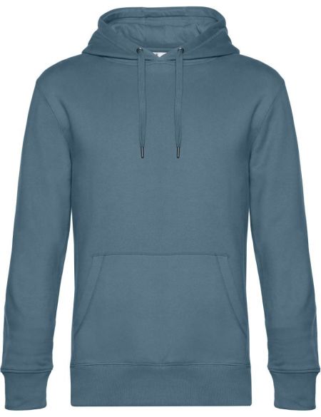 King Hooded 01.U02K Herren-Sweatshirt in nordischem Blau