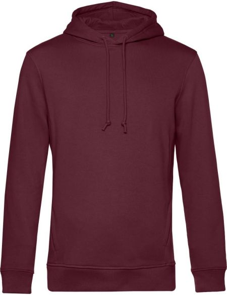 Herren-Sweatshirt mit Kapuze Inspire Hooded 01.U33B Burgunderrot