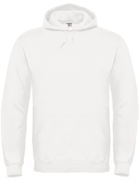 Herren-Kapuzenpullover ID.003 80/20 weiß