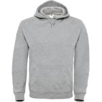 Herren-Kapuzensweatshirt ID.003 80/20 grau meliert