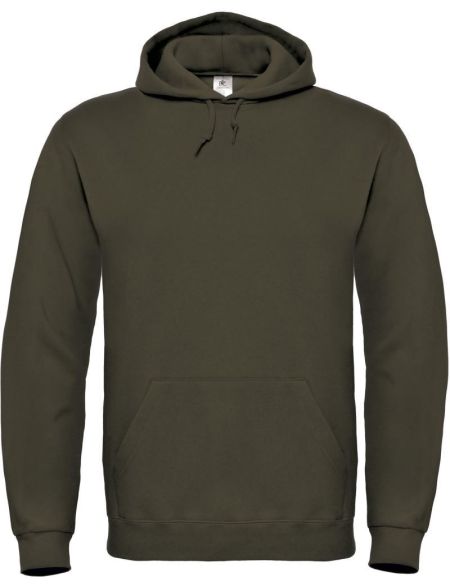 Herren-Kapuzenpullover ID.003 80/20 braun