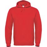 Herren-Sweatshirt mit Kapuze ID.003 80/20 rot