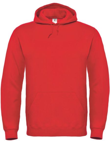 Herren-Sweatshirt mit Kapuze ID.003 80/20 rot
