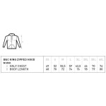 King Zipped Hood Herren-Sweatshirt in dunkler Kirsche