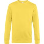 Sweatshirt King Rundhals gelb fizz