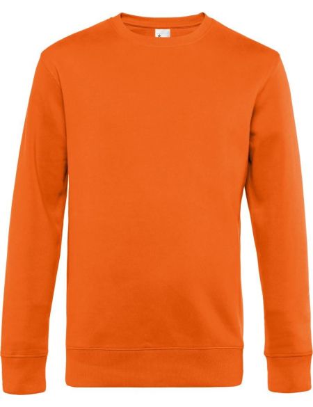 Sweatshirt King Crew Neck rein orange
