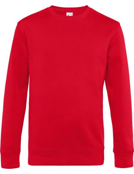 Sweatshirt King Rundhalsausschnitt rot