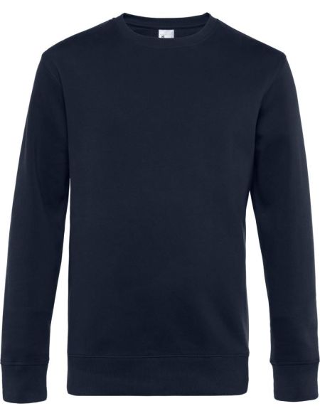 Sweatshirt King Rundhals marineblau