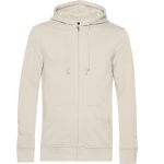Herren-Sweatshirt mit Kapuze Inspire Zipped Hood in gebrochenem Weiß