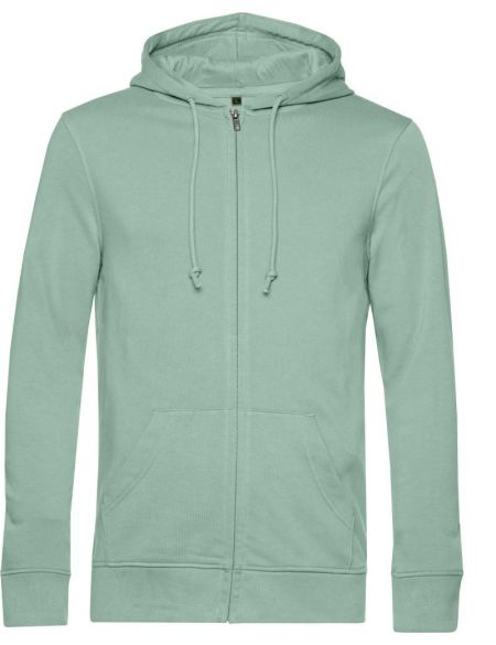 Herren-Sweatshirt mit Kapuze Inspire Zipped Hood weiß
