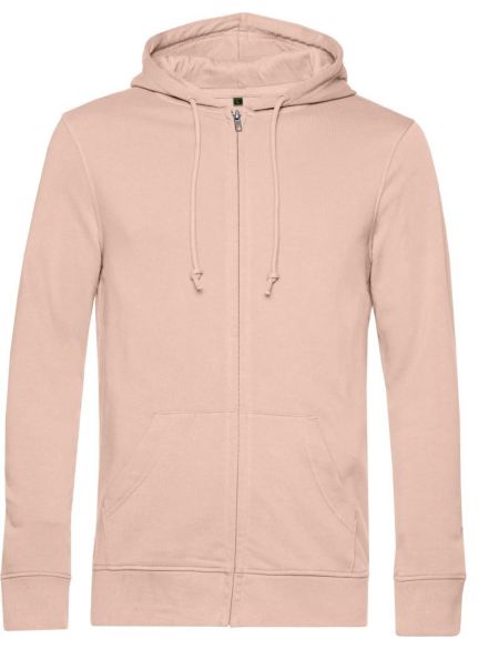 Herren-Sweatshirt mit Kapuze Inspire Zipped Hood zartrosa