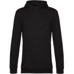 Herren Kapuzenpullover Kapuzenpullover schwarz pur