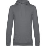 Herren-Sweatshirt mit Kapuze Hoodie Elefantengrau