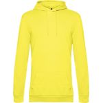 Herren-Kapuzenpullover Hoodie solargelb