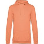 Herren-Sweatshirt mit Kapuze Hoodie melonenorange