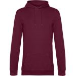 Herren-Sweatshirt mit Kapuze Hoodie Wein