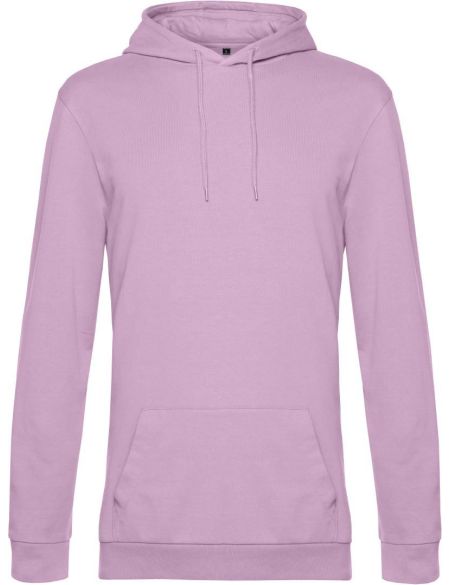 Herren-Sweatshirt mit Kapuze Hoodie Candy Pink